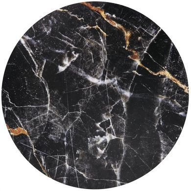 Журнальний столик HARISSA G Черный 42x42 см HALMAR
