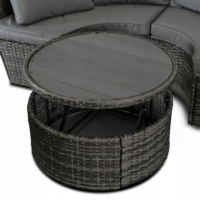 Комплект садовой мебели MEBEL ELITE CALIFORNIA Серый