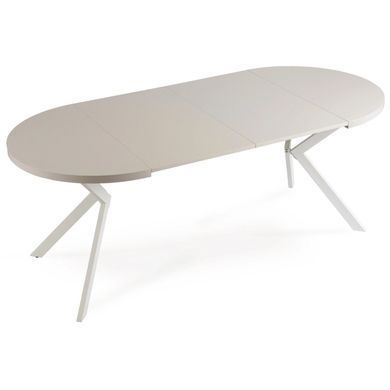 Розкладний обідній стіл MEBEL ELITE DORIAN 80(160)*80 Кашемір