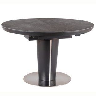 Стол Orbit Ceramic Серый 120(160)x120 см SIGNAL