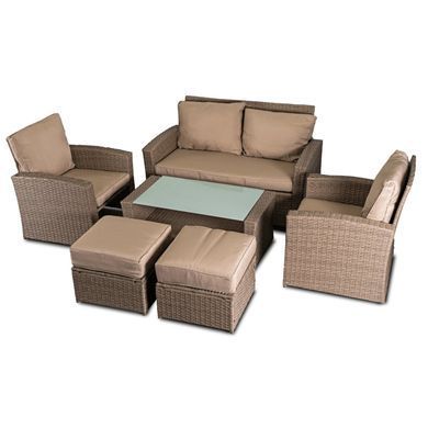 Комплект садових меблів MEBEL ELITE FLORYDA Бежевий