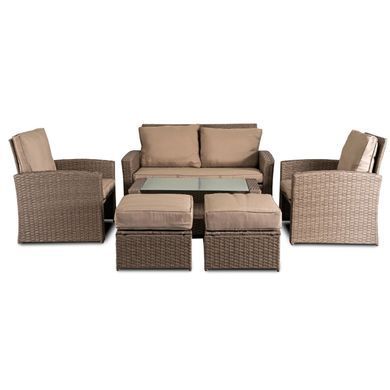 Комплект садових меблів MEBEL ELITE FLORYDA Бежевий