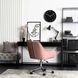 Кресло офисное поворотное бархатный MEBEL ELITE FABIO Velvet Розовый