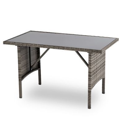 Комплект садових меблів MEBEL ELITE ATLANTA Сірий