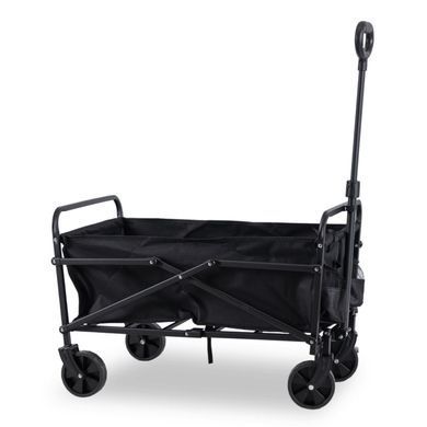 Садовий складаний візок MEBEL ELITE GILBERT 70 л Чорний