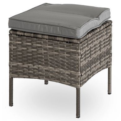 Комплект садових меблів MEBEL ELITE ATLANTA Сірий