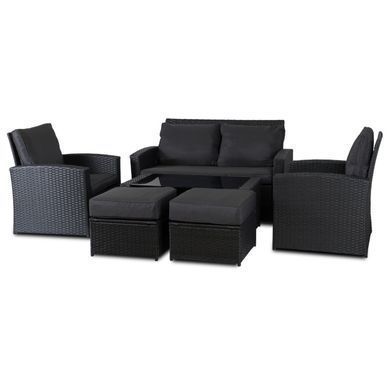 Комплект садовой мебели MEBEL ELITE FLORYDA Темно-серый