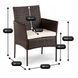 Комплект садових меблів MEBEL ELITE MISSISIPI Коричневий