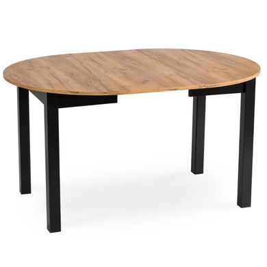 Стол MEBEL ELITE JAMES 102 (222)*102 см Дуб крафт