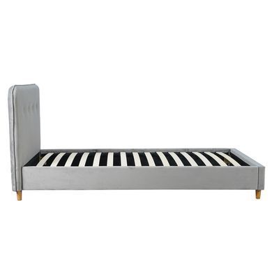 Кровать MEBEL ELITE DENNIS 90x200 см Свет Серый