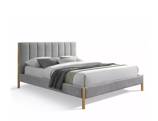 Ліжко BELMONT RAVEN 160x200 см Сірий SIGNAL