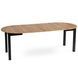 Стол MEBEL ELITE JAMES 102 (222)*102 см Дуб крафт