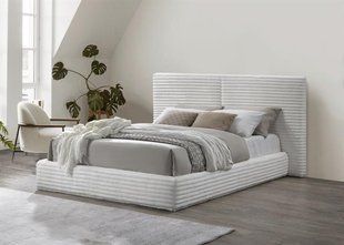 Кровать MADERA 160*200 см Кремовый HALMAR