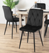 Стол кухонный раскладной MEBEL ELITE HARRY 102-142х102 см черный