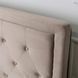 Кровать MEBEL ELITE CROS Welur 160x200 см Бежевый