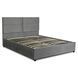 Кровать MEBEL ELITE TULSA 160x200 см Серый