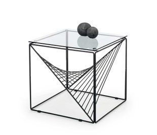 Журнальный столик PATO Черный 50x50 см HALMAR