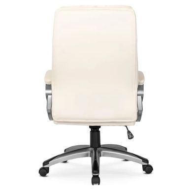 Крісло офісне обертове MEBEL ELITE STRATO Екошкіра: Кремовий