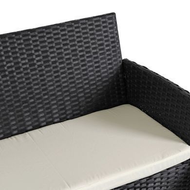 Комплект садовой мебели MEBEL ELITE MISSISIPI Черный