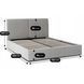 Кровать MEBEL ELITE MARSYLIA Welur 140x200 см Серый
