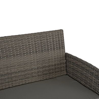 Комплект садових меблів MEBEL ELITE MISSISIPI Сірий