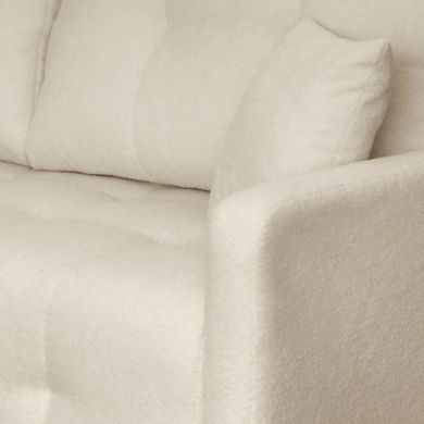 Раскладной диван MEBEL ELITE SEUL Boucle Бежевый