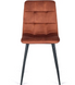 Стул бархатный MEBEL ELITE PERU Velvet Красный
