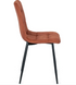 Стул бархатный MEBEL ELITE PERU Velvet Красный