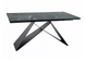 Стіл Westin Ceramic VERDE ALPI 160(240)X90 см Ефект Бірюзовий Мат / Чорний SIGNAL