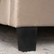 Ліжко MEBEL ELITE QUEEN Welur 160x200 см Бежевий