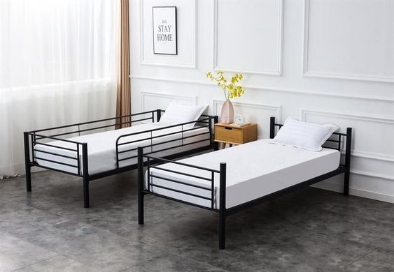 Кровать двухэтажная BUNKY Черный 90х200 см HALMAR