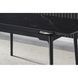Стіл INTARSIO BONN CERAMIC 130(180)*80 чорний мат/чорний каркас