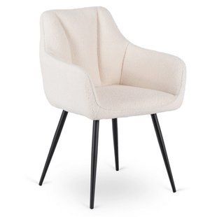 Обеденный стул MEBEL ELITE NAWARA Boucle Кремовый