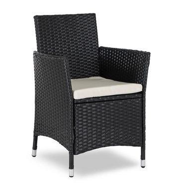 Комплект садових меблів MEBEL ELITE POMONA Чорний