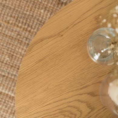 Журнальний стіл MEBEL ELITE ANN 53*53 см Дуб