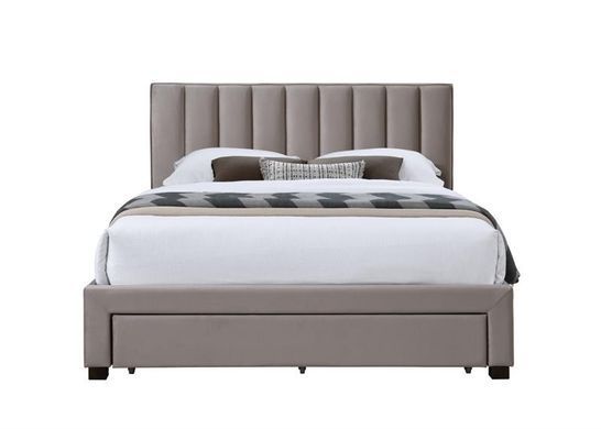 Кровать Grace Бежевая 160х200 см HALMAR