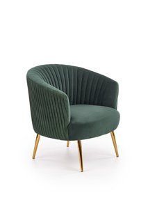 Крісло Crown Velvet Зелений HALMAR