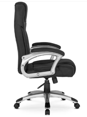 Крісло офісне обертове MEBEL ELITE BARNI 2 тканина: чорний