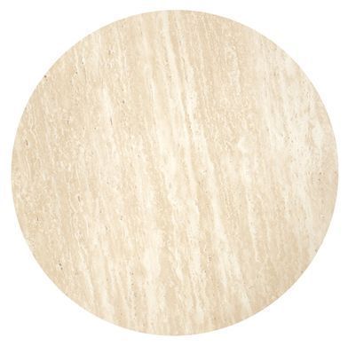 Стол журнальный DOROTEA S 50*50 см Травертин/Орех HALMAR