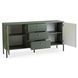 Комод MEBEL ELITE SOFT 2 154 см Зеленый