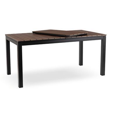 Раскладной садовый стол MEBEL ELITE ARGOS 160-210 см Орех