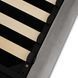 Кровать MEBEL ELITE BRISTOL Welur 140x200 см Серый