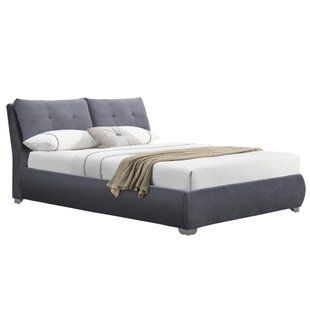 Кровать Bridget Серый 160х200 см HALMAR