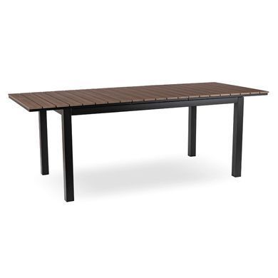 Раскладной садовый стол MEBEL ELITE ARGOS 160-260 см Орех