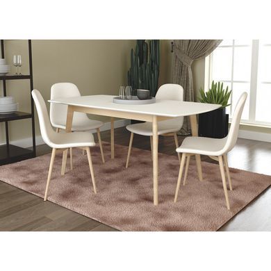 Стіл EXEN ІІ стіл 120(160)*80 дерево/білий