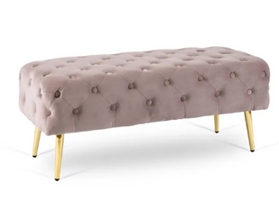 Лава бархатная MEBEL ELITE VERA Velvet Розовый