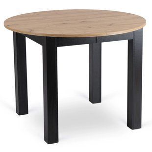 Стіл розкладний MEBEL ELITE HARRY 102-142х102 см Дуб артизан