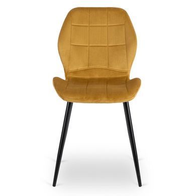 Стілець MEBEL ELITE IRYS Гірчичний велюр