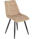 Стул бархатный MEBEL ELITE RIO Velvet Бежевый