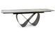 Стіл Infinity Ceramic Amber Bianco 160(240)X95 см Білий Мармур / Коричневий мат SIGNAL